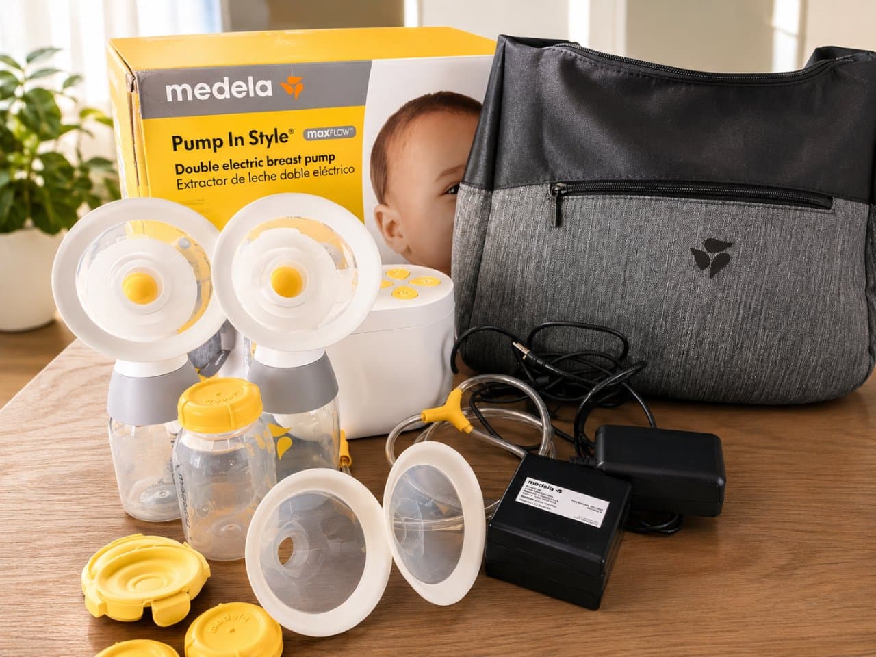 Extractor Medela Pump In Style MaxFlow + accesorios