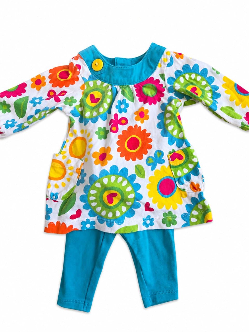 Conjunto Carter's Recién Nacida Blusa con Bolsillo