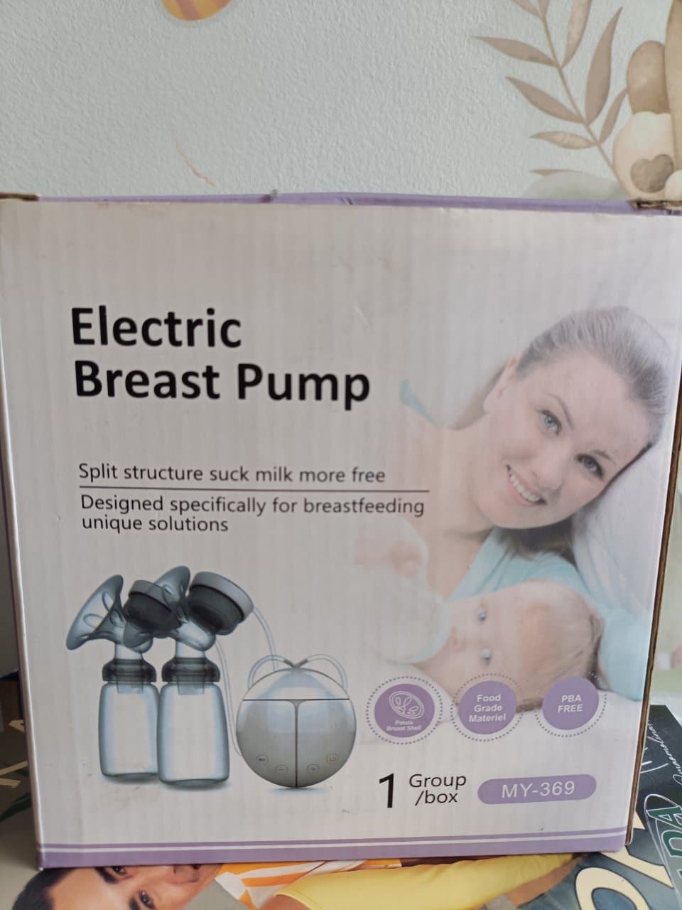 Extractor de Leche Eléctrico Doble MY-369