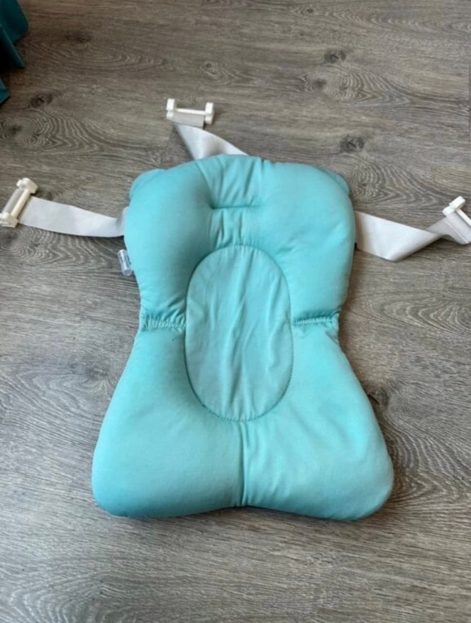 Cojín Espuma para Tina de Baño Bebé Turquesa