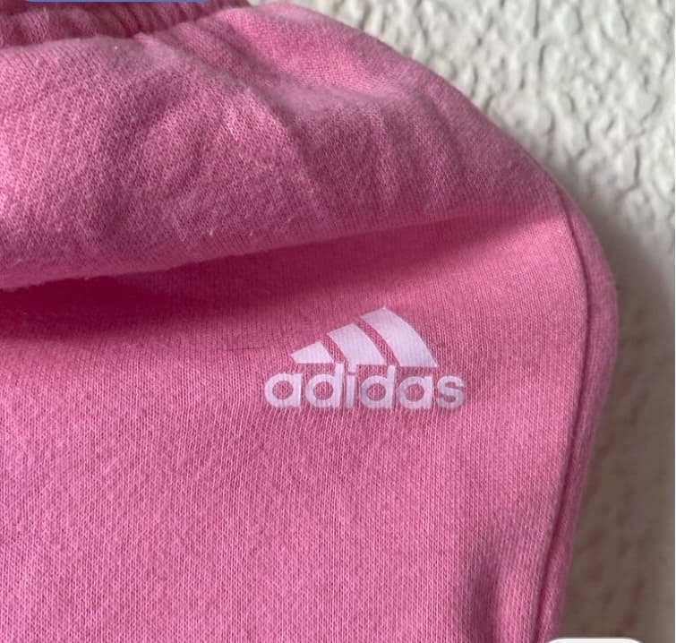 Sudadera con Capucha Adidas Rosa - Bebé 6-9m